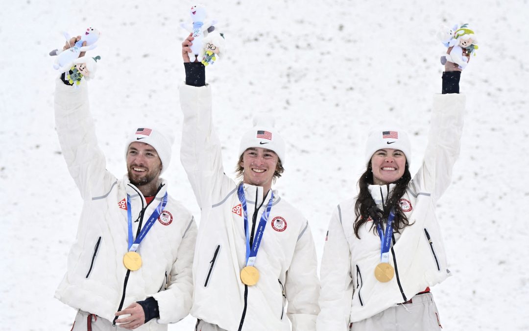 Michigan’s Kaila Kuhn Leads U.S. to Mixed Team Aerials Repeat