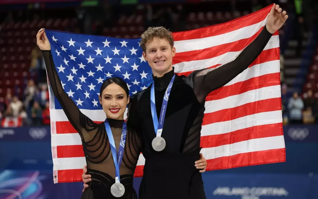 Madison Chock and Evan Bates Secure Hard-Fought Silver in Ice Dance Final