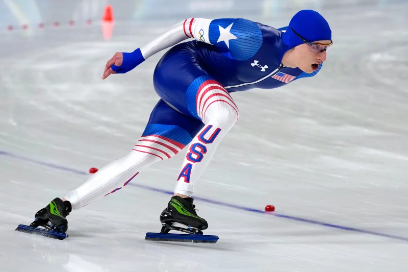 Jordan Stolz Claims First Olympic Gold with Record-Breaking 1000m Performance